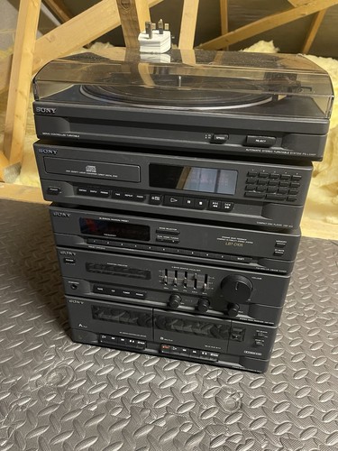Sony hifi system cassette - sony,